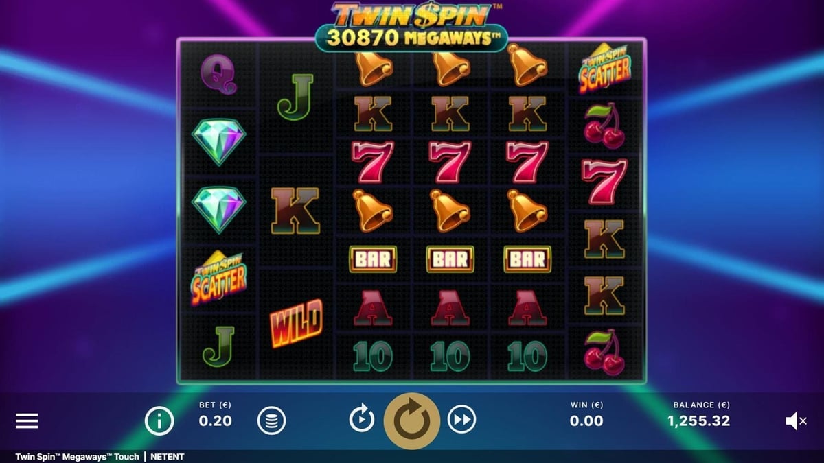 Twin Spin Megaways är en populär Megaways slot hos 1X2.