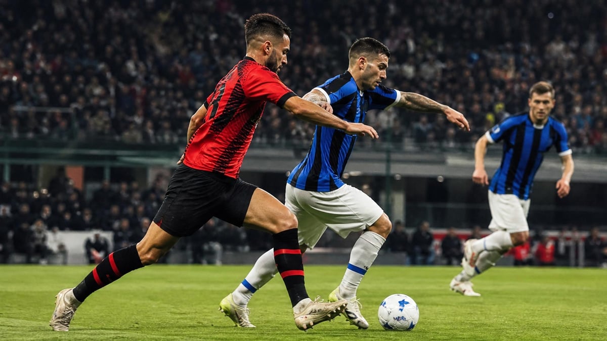 Två lag i Serie A i fotboll