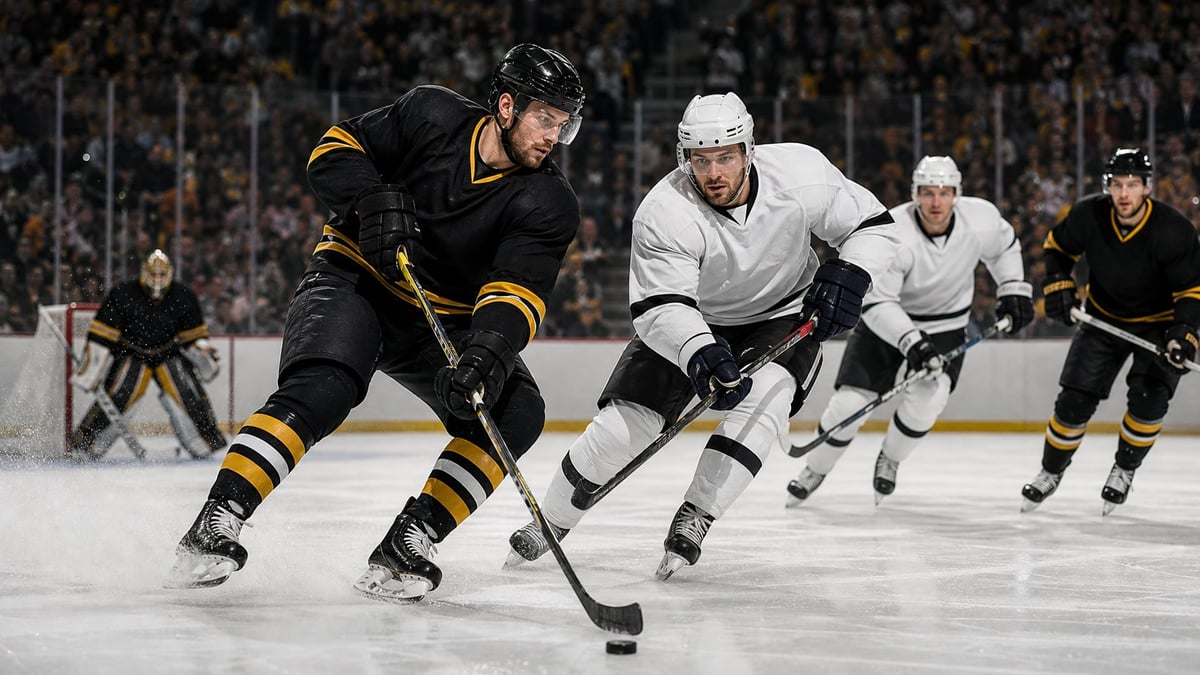 Boston i en NHL-match.