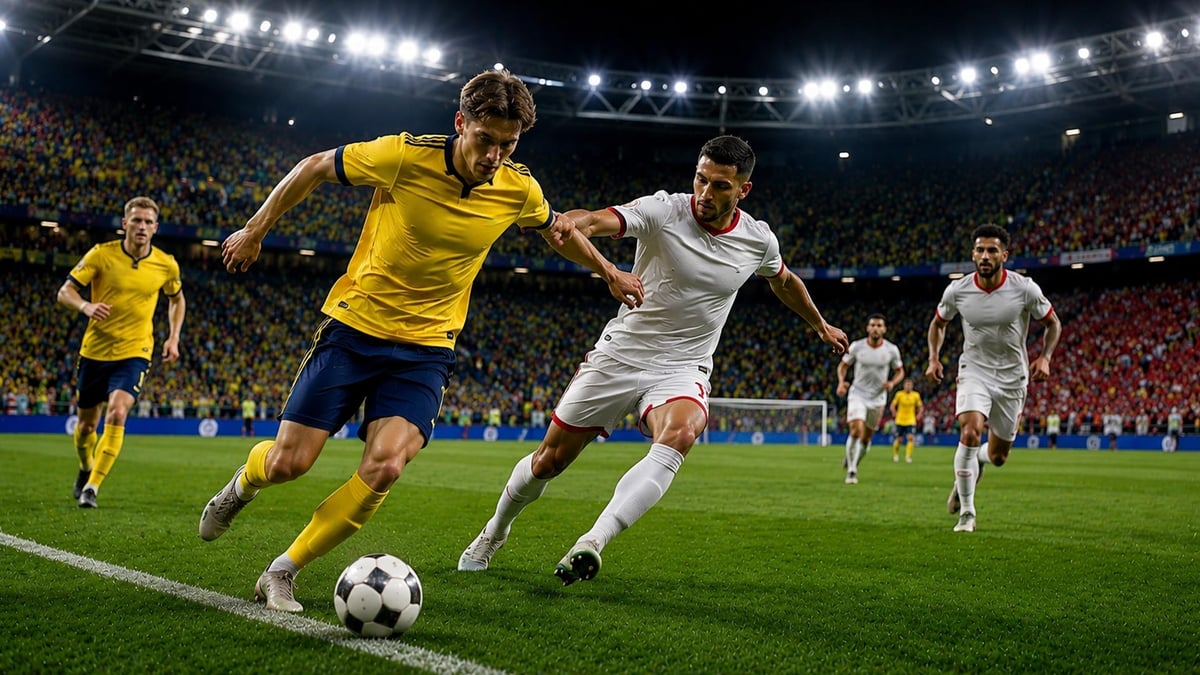 Sverige möter Tunisien i fotbolls-VM