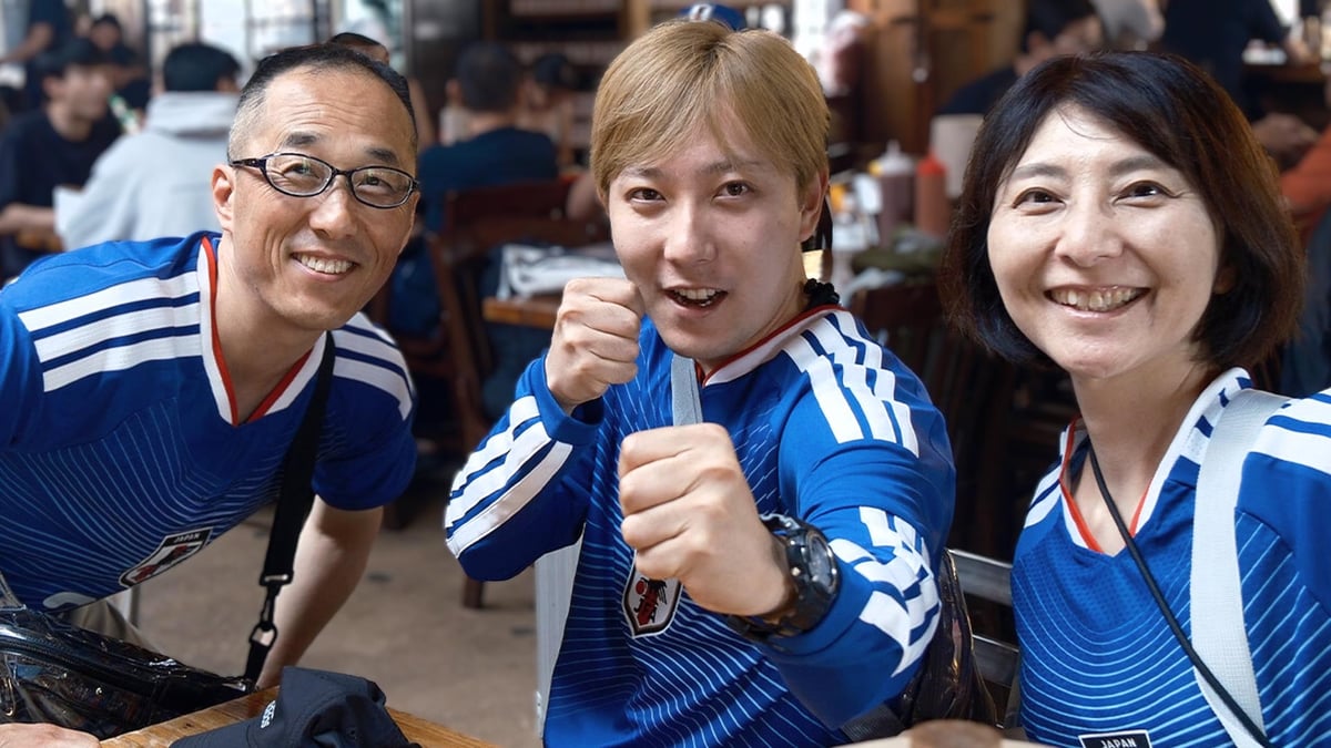 Japanska fotbosllfans