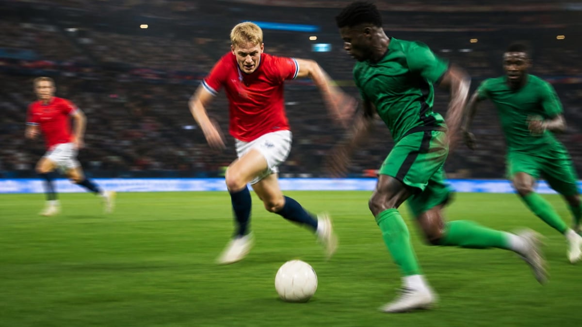 Norge mot Senegal