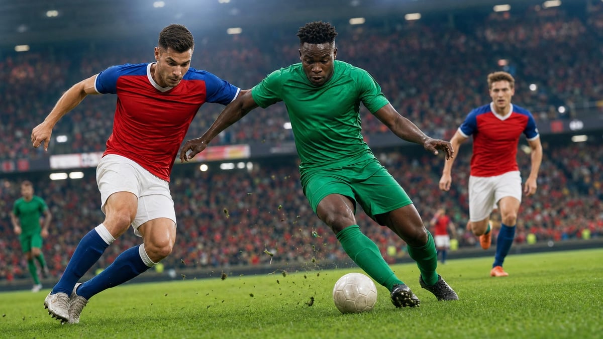 Norge mot Senegal i VM.