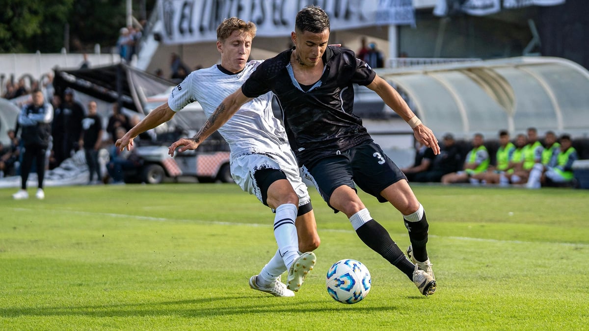 En drabbning under en Ligue 1-match.