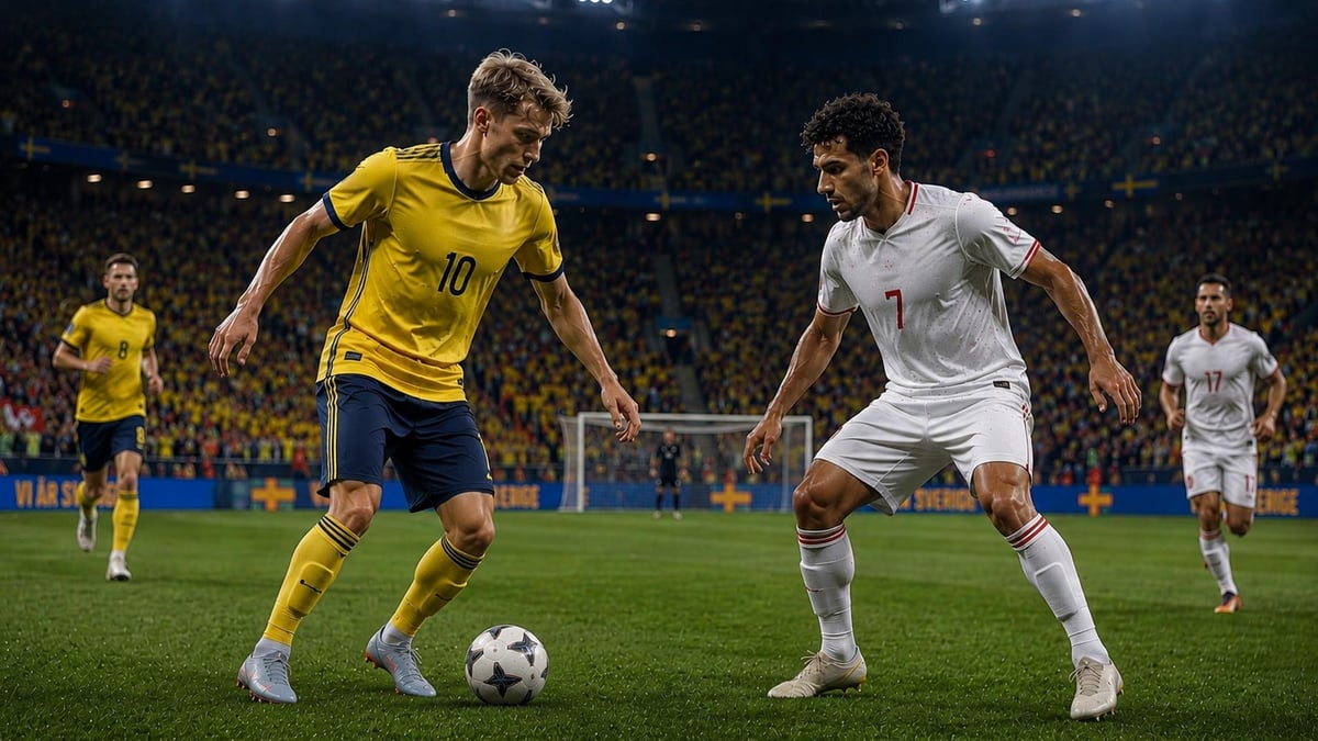 Sverige spelar i årets fotbolls-VM