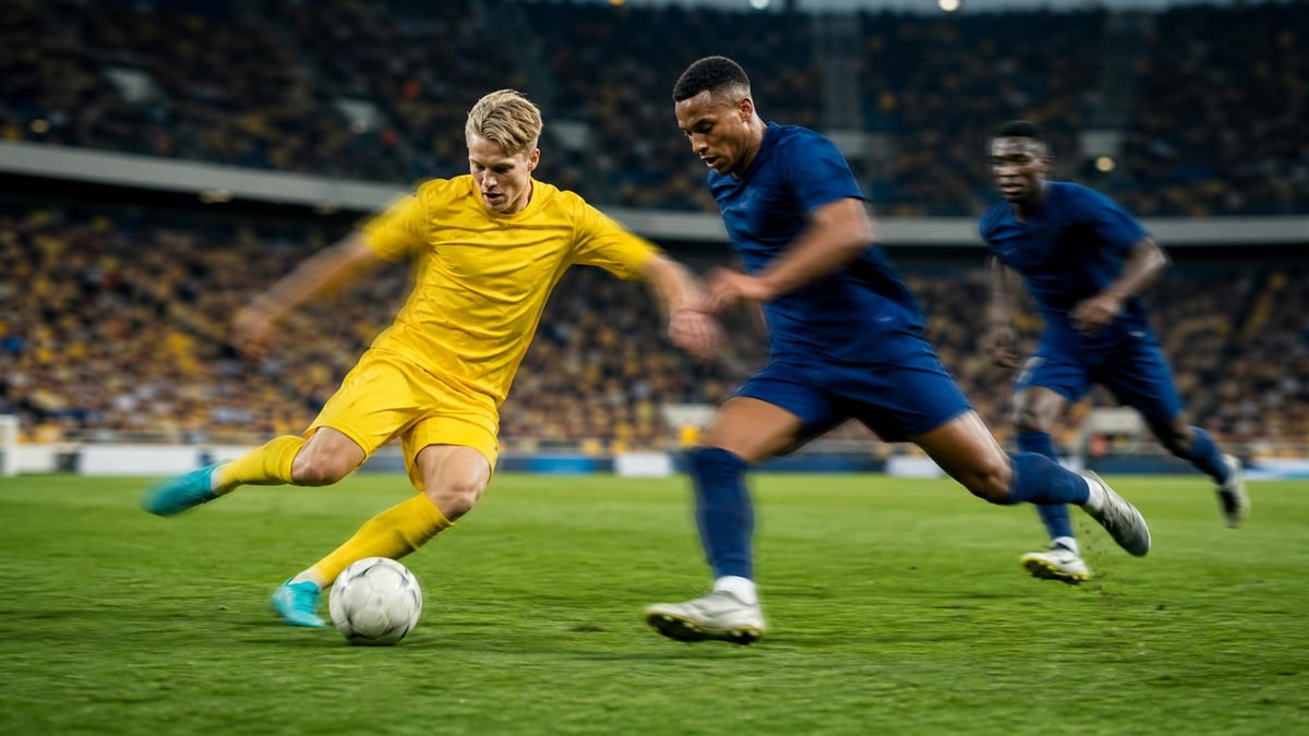 Frankrike mot Sverige i VM.