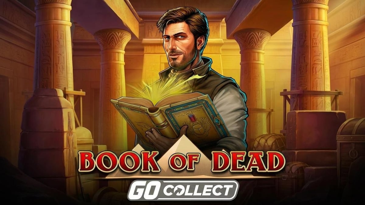 Book of Dead Go Collect är en videoslot med skattefria vinster hos 1X2.
