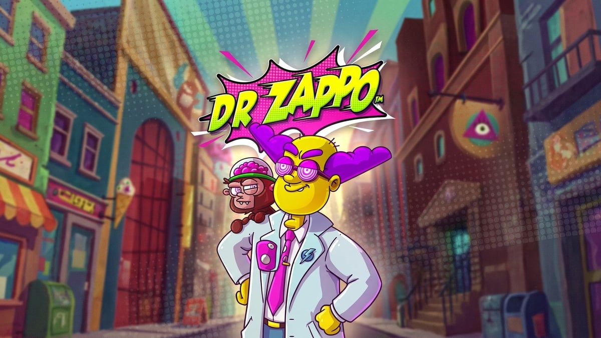En stillbild från Dr. Zappo slot.