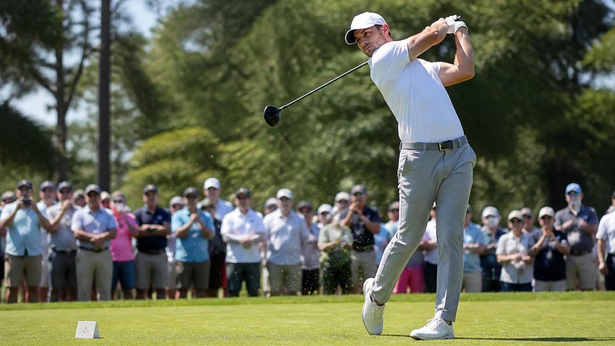 En golfspelare i PGA-touren