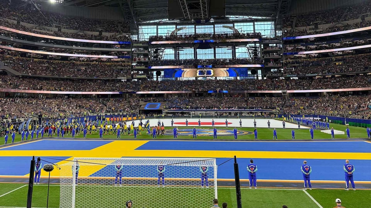 Stillbild från AT&T Stadium