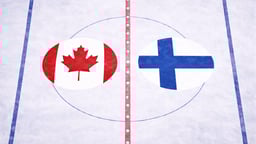 Kanada spelar mot Finland i hockey-OS.