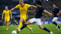 Japan mot Sverige i VM