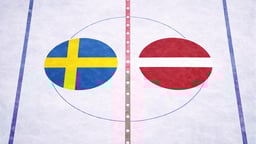 Lettland mot Sverige i OS