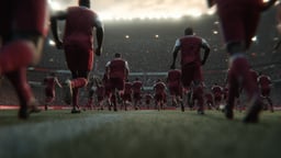 Arsenalspelare springer ut på planen