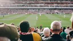 En stillbild från en stor match i Premier League.