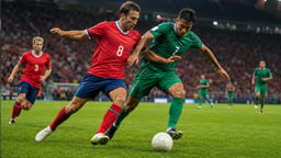 Norge mot Irak i VM.