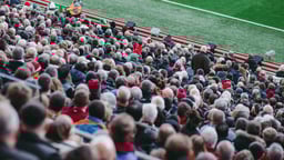En fullsatt arena i Champions League-kvalen.
