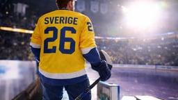 En stillbild på tre kronor spelare som gör sig redo för att gå ut på os-rinken.