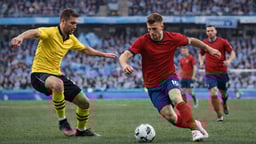 Två lag i Allsvenskan spelar mot varandra