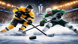 Två lag som gör upp i SHL-slutstriden.