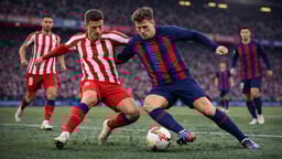 En bild som föreställer två spelare i Champions League